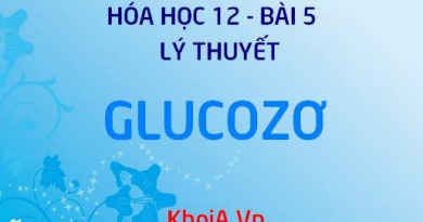 Glucozơ và Fructozơ: Tính chất hóa học, công thức cấu tạo của Glucozo và Fructozo - Lý thuyết Hóa 12 bài 5